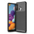 Olixar Carbon Fibre Samsung Galaxy A21 Case - Black 1