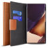 Olixar Leather-Style Samsung Note 20 Ultra Wallet Stand Case - Brown 1