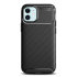 Olixar Carbon Fibre Apple iPhone 12 Slim Case - Black 1