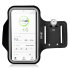 Olixar Universal Black Running & Fitness Armband Holder for Smartphones 1