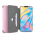 Olixar Soft Silicone iPhone 12 mini Wallet Case - Pastel Pink 1