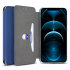 Olixar Soft Silicone iPhone 12 Pro Max Wallet Case - Midnight Blue 1