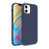 Olixar Soft Silicone iPhone 12 mini Case - Midnight Blue 1