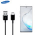Official Samsung Note 20 Ultra 1.5m USB-C Charging & Sync Cable Black 1