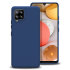 Olixar Soft Silicone Samsung Galaxy A42 5G Case - Midnight Blue 1