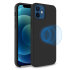 Olixar iPhone 12 mini MagSafe Compatible Silicone Case - Black 1