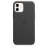 Official Apple iPhone 12 mini Leather Case With MagSafe - Black 1