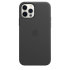 Official Apple iPhone 12 Pro Max Leather Case with MagSafe - Black 1