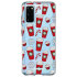 LoveCases Samsung Galaxy S20 Gel Case - Christmas Red Cups 1