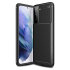 Olixar Protective Black Carbon Fibre Case - For Samsung Galaxy S21 1