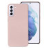 Olixar Pastel Pink Soft Silicone Case - For Samsung Galaxy S21 1
