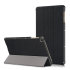 Olixar Leather-Style Folio Black Stand Case - For Kindle Fire HD 8 10th Gen 2020 1