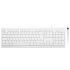 Macally QKey Extended USB Wired Keyboard For Mac & PC - White 1