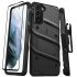 Zizo Bolt Samsung Galaxy S21 Plus Tough Case & Screen Protector- Black 1