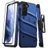 Zizo Bolt Blue Tough Case & Screen Protector - For Samsung Galaxy S21 1