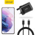 Olixar 20W PD Fast Wall Charger & 1.5m USB-C to C Cable - For Samsung Galaxy S21 1