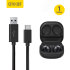 Olixar Galaxy Buds Pro USB-A Charging Cable with USB-C  - Black 1m 1