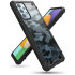 Ringke Fusion X  Tough Camo Black Case - For Samsung Galaxy A52 1