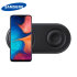 Official Samsung Galaxy A22 Wireless Fast Charging Duo Pad - Black 1