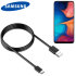 Official Samsung Galaxy A22 USB-C Charge & Sync Cable - 1.2m - Black 1