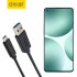 Olixar OnePlus 9 USB-C Charging Cable - 1m - Black 1