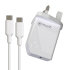 Muvit Eco-Friendly 12W Wall Charger & 1.2M USB-C Cable - White 1