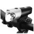 Wozinsky USB-A Charged Front Bike Torch With 3 Light Settings  - Silver 1