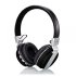 Soundz Wireless On-Ear Cushioned Headphones - Black 1