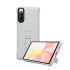 Official Sony Xperia 10 III Style Cover Protective Stand Case - Grey 1