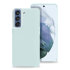 Olixar Soft Silicone Pastel Blue Case - For Samsung Galaxy S21 FE 1