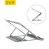 Olixar Adjustable Laptop Stand Mount With Ventilation - Silver 1