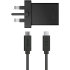 Official Sony 30W Fast Mains Charger & 1m USB-C Cable - UK - Black 1