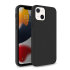 Olixar Soft Silicone Black Case - For iPhone 13 mini 1