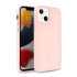 Olixar Soft Silicone iPhone 13 mini Case - Pastel Pink 1