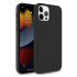 Olixar Soft Silicone Black Case - For iPhone 13 Pro 1