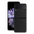 Olixar Genuine Leather Samsung Galaxy Z Flip 3 Case - Black 1