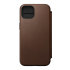 Nomad Horween Leather Modern Folio Brown Case - For iPhone 13 1