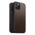 Nomad Horween Leather Modern Folio Brown Case - For iPhone 13 Pro 1