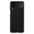 Official Samsung Galaxy Z Flip 3 Genuine Leather Cover Case - Black 1