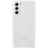 Official Samsung Soft Silicone White Case - For Samsung Galaxy S21 FE 1