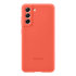 Official Samsung Soft Silicone Coral Case - For Samsung Galaxy S21 FE 1
