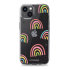 LoveCases Abstract Rainbow Gel Case - For iPhone 13 mini 1