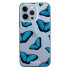 LoveCases Gel Blue Butterfly Case - For iPhone 13 Pro Max 1