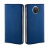Olixar Leather-Style Nokia G10 Wallet Stand Case - Navy Blue 1