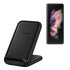 Official Samsung Black Wireless Fast Charging Stand EU Plug 15W - For Samsung Galaxy Z Fold 3 1