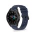 Olixar Samsung Galaxy Watch 4 Soft Silicone Strap - 20mm M/L - Navy 1