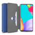 Olixar Soft Silicone Samsung Galaxy A52s Wallet Case - Midnight Blue 1