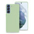 Olixar Soft Silicone Green Case - For Samsung Galaxy S21 FE 1