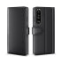 Olixar Genuine Leather Sony Xperia 1 III Wallet Stand Case - Black 1
