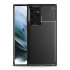 Olixar Carbon Fibre Protective Black Case - For Samsung Galaxy S22 Ultra 1